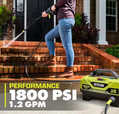 Ryobi 1800 PSI Pressure Washer 1.2 GPM Cold Water Electric BRAND NEW RY141802