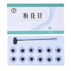 Chineses 7 Star Needle & Plum Blossom Dermal Hammer Seven Star Acupuncture Needle Set Replaceable Needle Heads