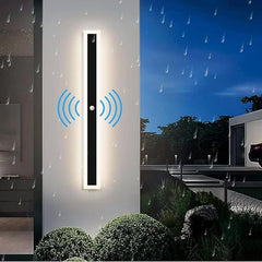 Outdoor Wall Light IP65 Waterproof 110- 240V Porch Lamp LED Long Garden Lamp Villa Garage Lighting Fixture porch Home decor
