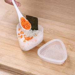 Transparent Plastic Onigiri Mold Set Japanese-style Onigiri and Sushi Mold Set Sushi Cartoon-themed Onigiri Molds For Children