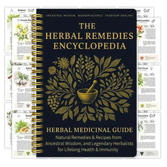 The Herbal Remedies Encyclopedia English Adults Spiral Bound Natural Healing Guide Herbal Medicine Recipes Book Free Shipping