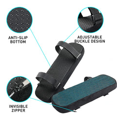 Ergonomic Armrest Pads- Office Chair Arm Rest Cover Pillow - Elbow Support Cushionfor Computer, Gaming and Desk Chairs (Set of