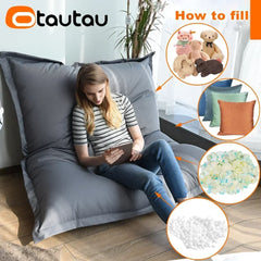 OTAUTAU M/L Outdoor/Home Bean Bag Cover 140x180cm DD103【No Filler Inside! You Need To Buy Filler By Yourself !】