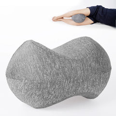 Olive-shaped memory foam pregnant woman leg pillow, knee pillow, side sleeping leg compression, office, universal