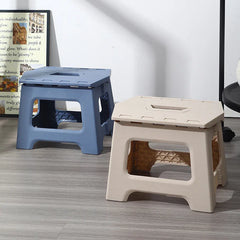 Folding stool, portable outdoor bench, low plastic, easy to carry, suitable for street vending, thickened stool, small household