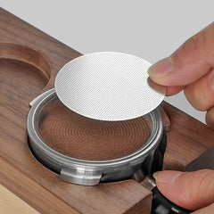 Stainless Steel Secondary Water Distribution Screen Coffee Machine Portafilter Basket Sintered Uniform Extraction Filter Plate