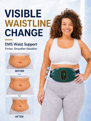 Slimming Machine for Women, Electric Abdominal Fat Burner, Anti-Cellulite Massage Belt, Body Shaping & Belly Fat Removal