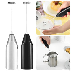 Handheld Electric Milk Frother, Wireless Mini Whisk and Mixer for Coffee, Cappuccino Maker, Kitchen Blender and Stirrer Tool