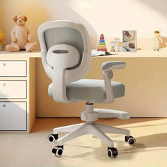 Ergonomic Comfortable Swivel Chair Office Chair Home Student Backrest Chair Liftable Chair Armrests Adjustable for Home
