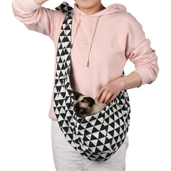 Comfortable & Spacious Pet Cat/Dog Harness Carrier - Pet Sling Bag - Suitable for Small/Medium Pets