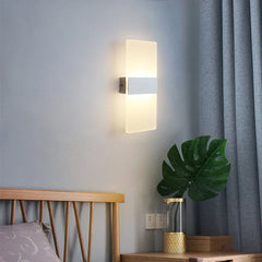 LED Acrylic Wall Light AC85-265V Long Style Living Room Corridor Bedroom 3/6/12W Bedhead Art Decoration Indoor Wall Lights