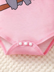 Newborn Baby Girl Clothing set Cute Koala Long Sleeve Top+ Pants+Hat 3PCS Outfits for 1-18 Months Infant Girl Spring&Autumn Wear