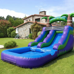 Commercial Water Slide Grade Inflatable Water Slide Outdoor Indoor Bouncy Castle for Adults and Kids Includes Blower