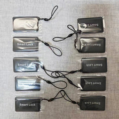 10PCS Universal Smart Cards RFID 13.56MHz M1 ID Card with Cord for Tuya TT Smart Door Locks IC Card Sensor Keyless Entry
