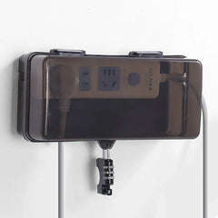 1Pc Outdoor Electrical Boxes Waterproof Cable Management Box Rain-Proof Weather Proof Plug Box Waterproof Box For Wiring Board
