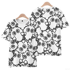 Outdoor Casual Wear Men's Shirts Yu-Gi-Oh! Kuriboh Printed Short Sleeve Interesting High Quality Quick-Dry Loose Mens T shirt