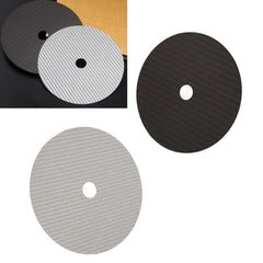 CD Tuning Mat CD Tuning Pad HIFI CD Tuning Mat Low Distortion Rate Carbon CD Pad for CD Player Carbon CD Tuning Pad