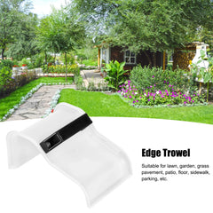 Concrete Curbing Trowel Concrete Curbing Trowel with Handle for Garden DIY Landscape Moulding Tool Trowel Edging Curb