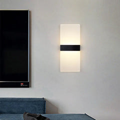 LED Acrylic Wall Light AC85-265V Long Style Living Room Corridor Bedroom 3/6/12W Bedhead Art Decoration Indoor Wall Lights