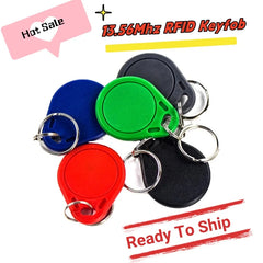 5P 13.56Mh S50 Classic 1K Smart Tag NFC RFID Keychain Mi-fare Keyfob High Frequency MF Keytag Proximity Card for Access Control