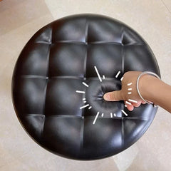 Household wheeled floor-cleaning chairs, wheeled seam sealing stools, low stools, rotating nail and pedicure round stools 스툴