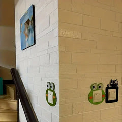 5-15pcs 35cm x 35cm 3D Self-adhesive Solid Color Wall Sticker Waterproof DIY Living room Background Brick Pattern Home Decor 