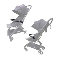 Stroller Armrest For Bugaboo Butterfly 2022~2026 V1/V2 Buggy Bumper Bar With Leather Cover Adjustable Baby Pushchair Accessories