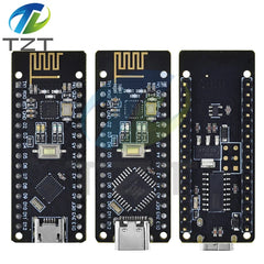 TZT 1/3PCS RF-Nano for Arduino Nano V3.0, Micro USB Nano Board ATmega328P QFN32 5V 16M CH340, Integrate NRF24l01+2.4G wireless