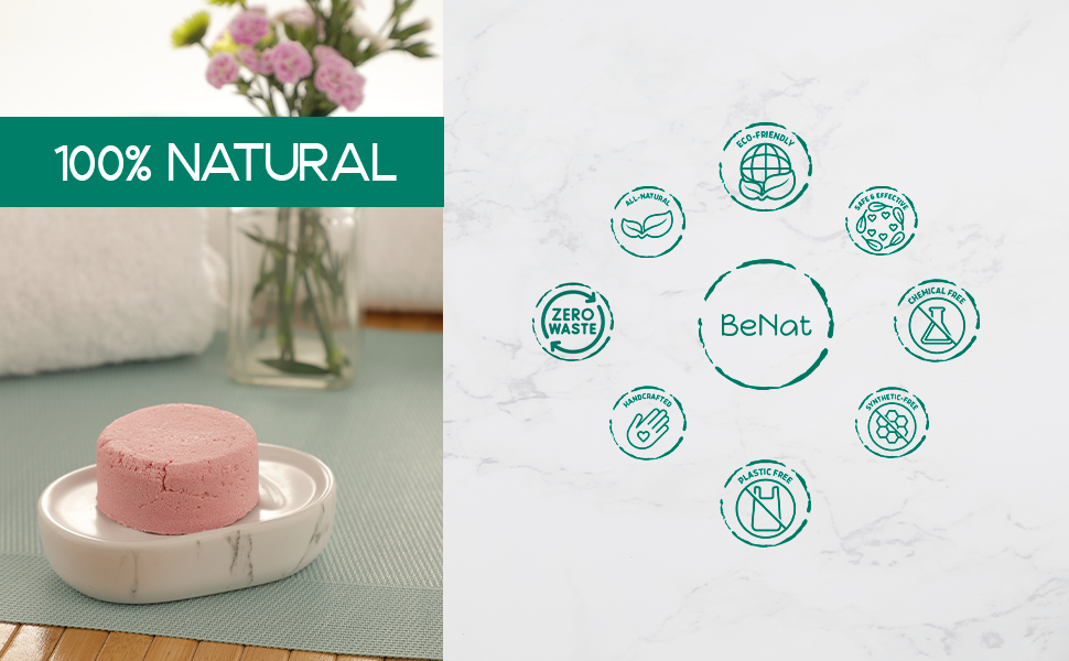 All-Natural Shampoo Bar. Plastic-Free Shampoo Bar SHBergamot5 BeNat