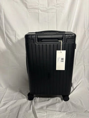 Carl Friedrik Carry-On Black Luggage Hard Shell Suitcase TSA Lock Spinner