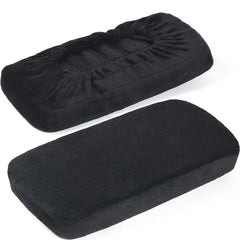 1 pair of ergonomic memory foam office chair armrests, comfortable game chair armrests for elbow and forearm decompression