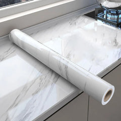 55cm Marble Self Adhesive Wallpaper Vinyl Contact paper PVC Waterproof Wall Stickers For Livingroom Kitchen Home Decor Film 