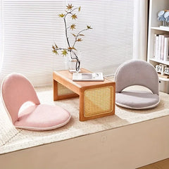 Tatami Back Chair, Bedroom Foldableing Chair, Dormitory Single Small Sofa, Adjustable Removable and Washable Small Chair