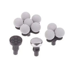 Muscle Massager Heads Percussion Massage Replacement Parts for Fascia Massage Deep Relaxation for Athletes and Home