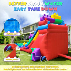 Grade Inflatable Water Slide with Splash Pool for Adults and Kids Includes Backyard, Outdoor Water Play The Best Outdoor Fun
