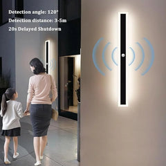 Outdoor Wall Light IP65 Waterproof 110- 240V Porch Lamp LED Long Garden Lamp Villa Garage Lighting Fixture porch Home decor