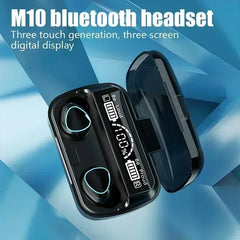 TWS BT5.3 Headphones LED Display Wireless Earphones With Microphone 9D Stereo Sports Waterproof Earbuds Headsets