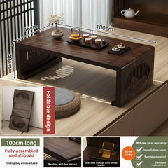 bay window small table bed folding small coffee table balcony low table tea table