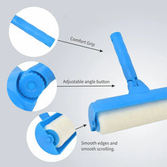 Ceiling Paint Roller Anti Splashing 10 Inch Home Ceiling Paint Roller Wide Application Adjustable with Roller for Window