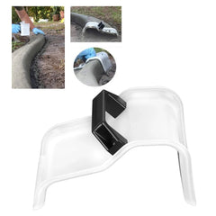 Concrete Curbing Trowel Concrete Curbing Trowel with Handle for Garden DIY Landscape Moulding Tool Trowel Edging Curb