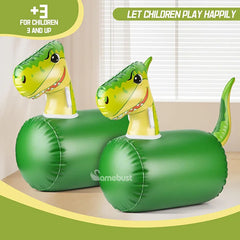 Camebust Inflatable Hopping Toddlers Toys Bouncy Unicorn Horse Dinosaur,Jumping Bouncing Animal Hopper for Party Decoration