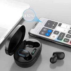 E7S TWS Earphone Bluetooth Headphones with Mic 9D Stereo Hifi Earbuds Wireless Headse