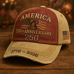 High quality dye-sublimation printed craft hat , USA 250th Anniversary patriotic hat , fade - resistant eagle design
