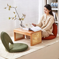 Tatami Back Chair, Bedroom Foldableing Chair, Dormitory Single Small Sofa, Adjustable Removable and Washable Small Chair