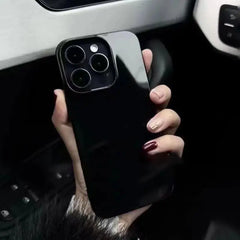 Black Blue Rotating Thread Art Niche Creative Cute Phone Case For iPhone 17 16 15 14 13 12 11 Pro XS Max XR 7 8 Plus MINI Cover