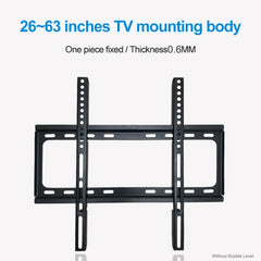 26-63 inch TV Wall Mount Bracket Universal TV Mount Monitor Holder Adjustable Low Profile Flat TV Wall Mount for LCD LED Monitor