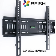 BESHI LED LCD TV Wall Mount Bracket Tilt Adjustable Strengthen TV Support for 26''-60'' Load up to 50kg VESA 400mm*400mm