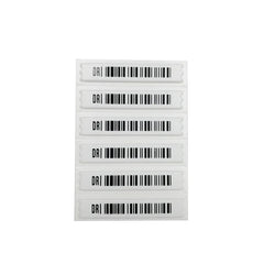 10000 Pieces 58KHZ High Quality Anti-Theft AM Soft Lable DR Barcode Label for Retail