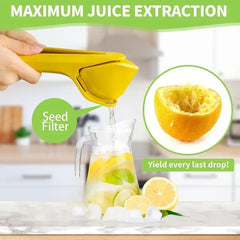 New Manual Lemon Fruit Juicer Easy To Squeeze Manual Juicer Juicer Kitchen Juice Squeezer Kitchen Gadgets Lemon Squeezer