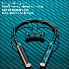 Bluetooth 5.0 Wireless Bluetooth Headphones 9D Stereo Magnetic Design Neckband Earphone HiFi Stereo With Mic Bluetooth Earphone